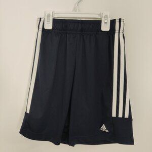 Adidas Aeroready Kid's Athletic Shorts Size 9 10 Years Navy Sportive